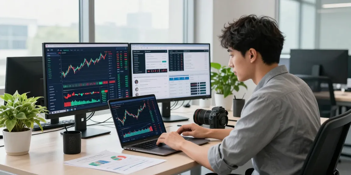 Focused professional analyzing FAFA 828 investment trends in a modern workspace.