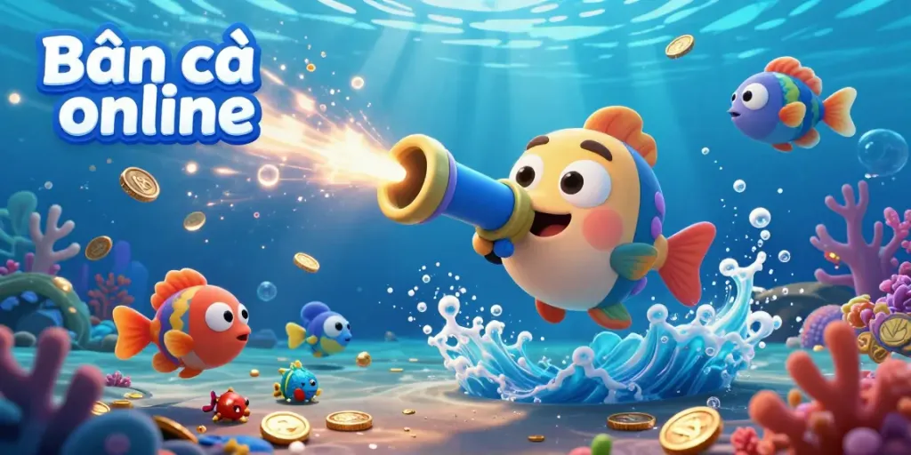 Enjoy thrilling gameplay in Bắn cá online with colorful sea creatures and treasures in an exciting underwater adventure.