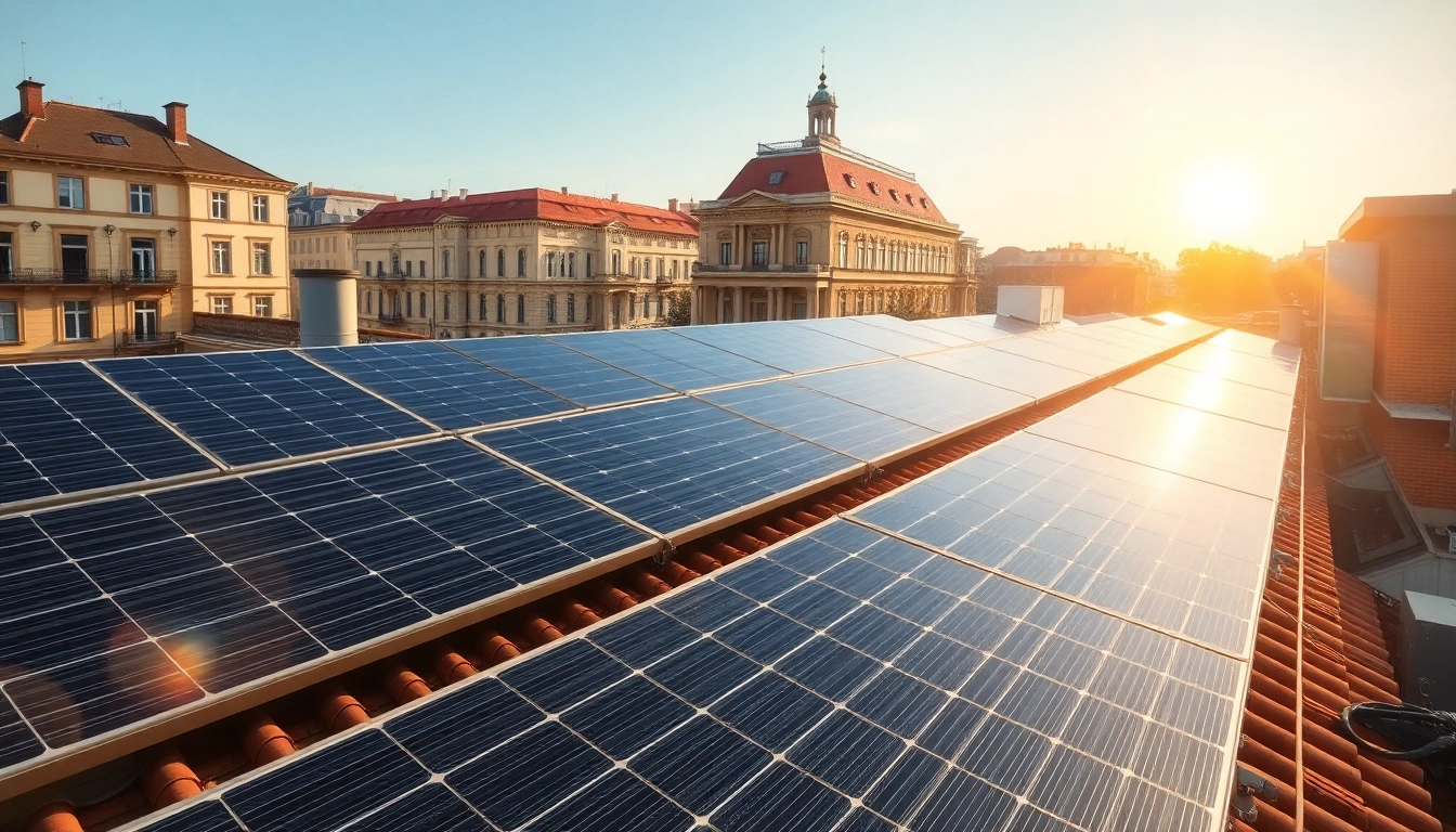 Install solar panels in Solar Wien to enhance energy efficiency and sustainability.